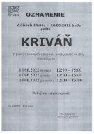 Úprava otváracích hodín 
